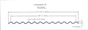 Lamina Traslucida Acanalada Rural