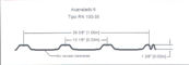 lamina traslucida acanalada RN 100 35